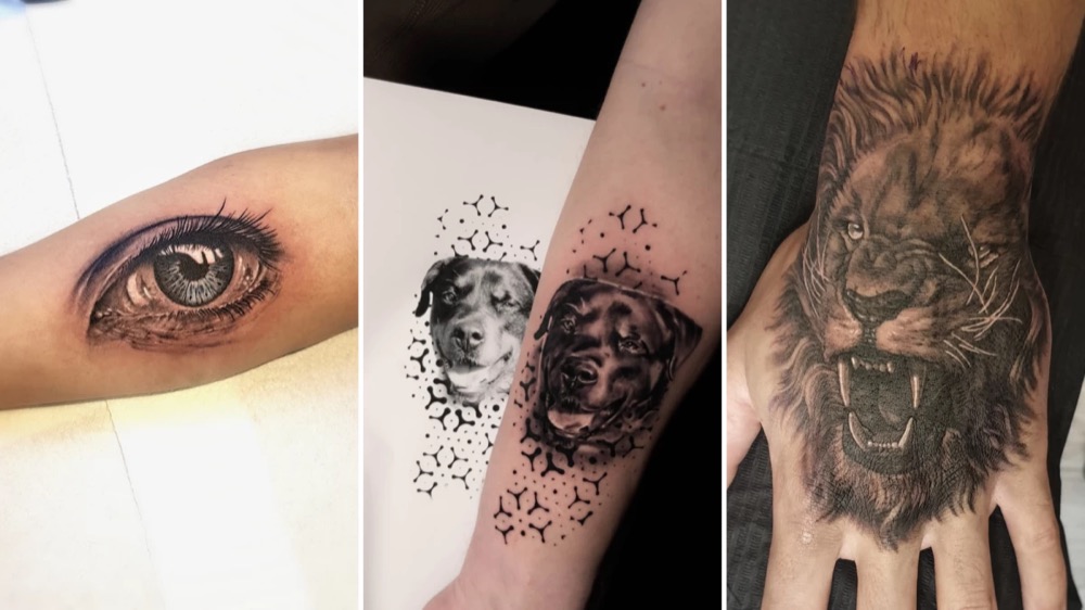 Ornamental tattoo