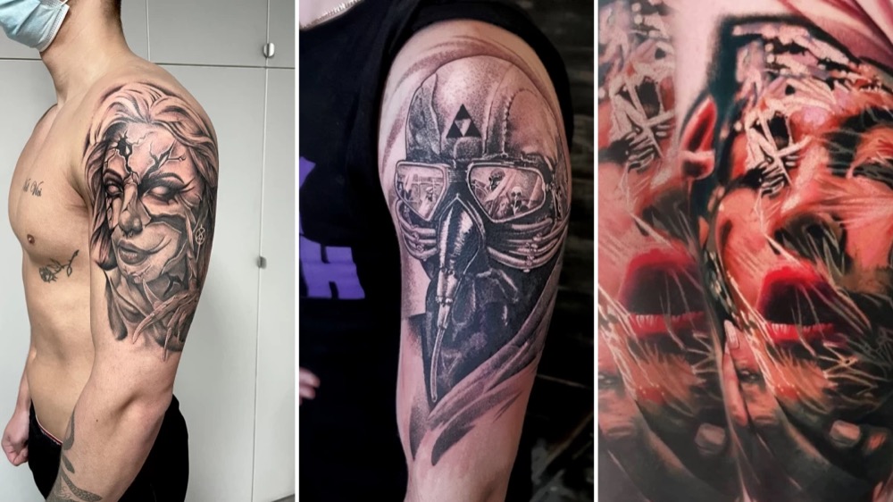 Blackwork tattoo